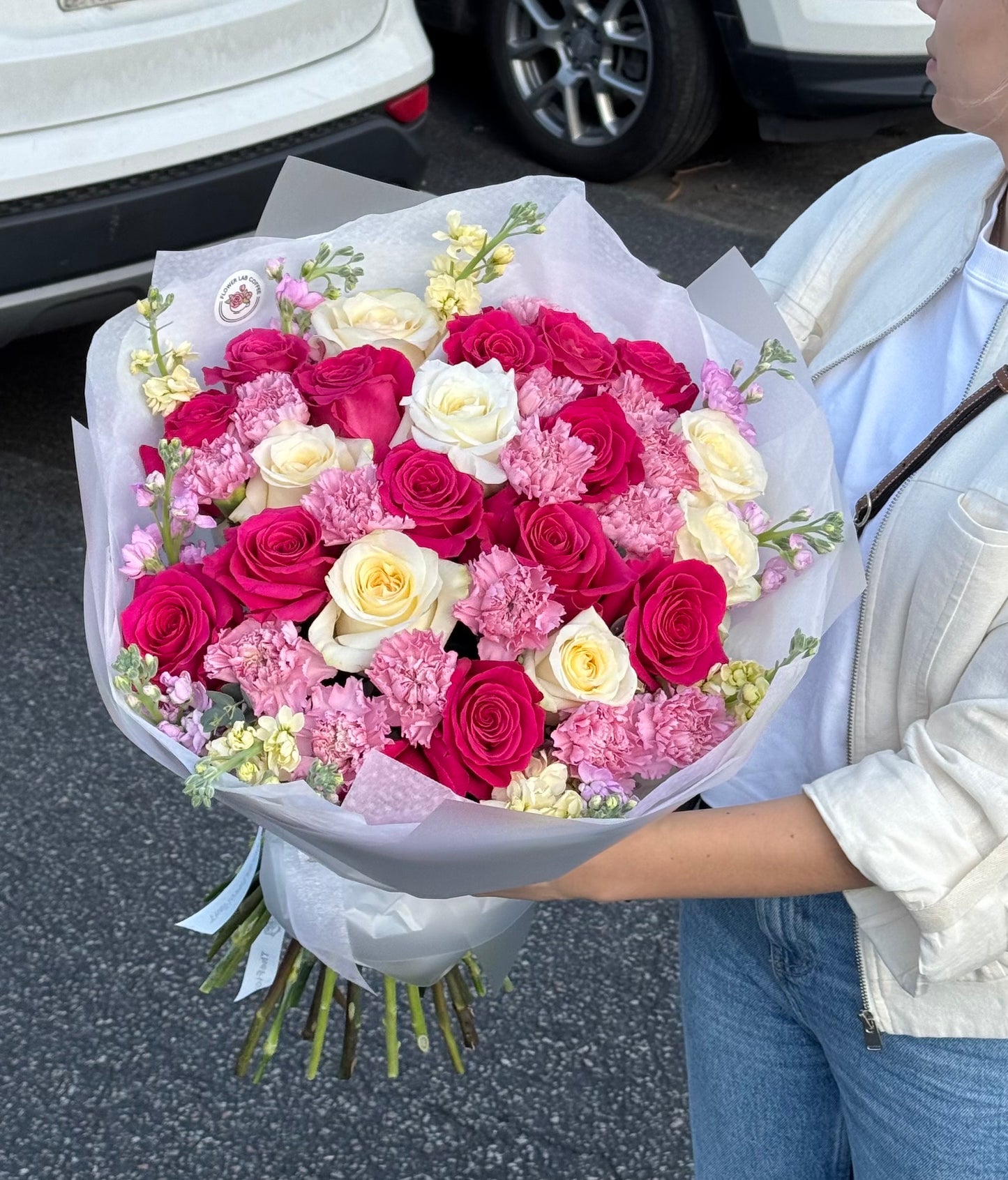 Pink Velvet Garden Bouquet