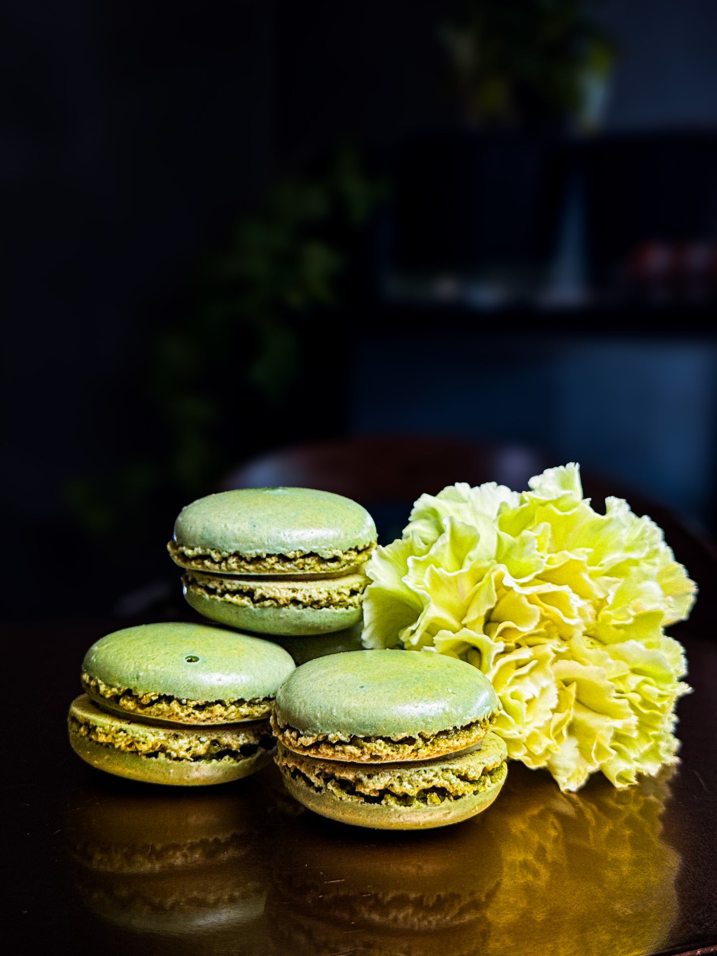 Pistachio Macaron – Flower Lab NYC
