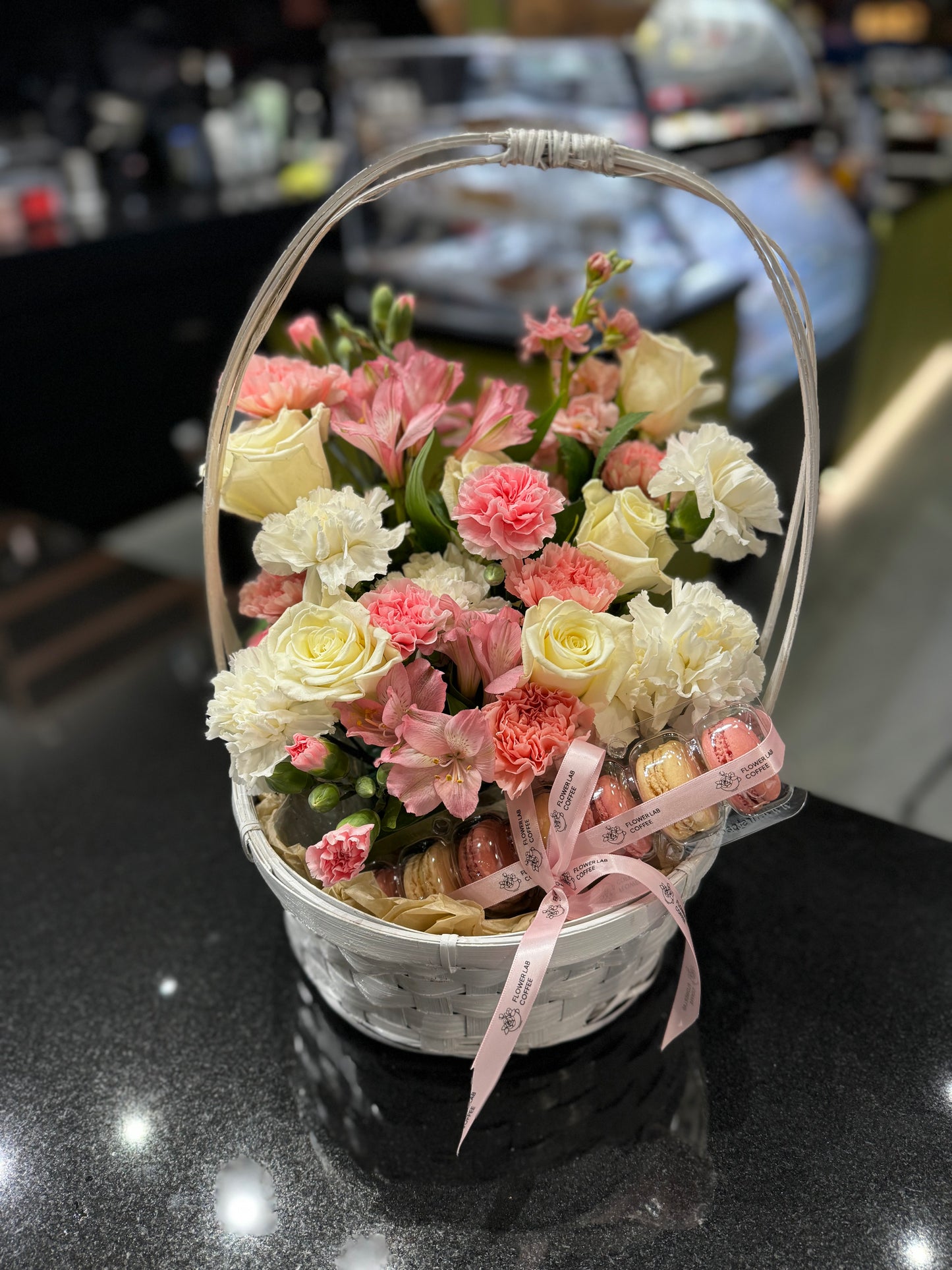 Blush Bloom Gift Basket