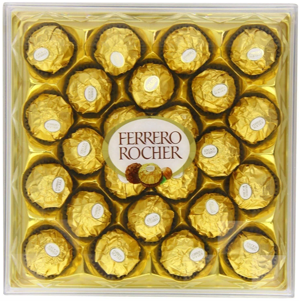 Ferrero Rocher Gift Box, 24 ct,.