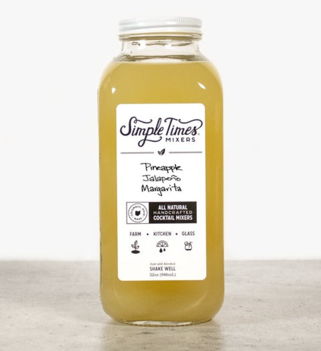 Simple Times Mixers – Pineapple Jalapeño Margarita