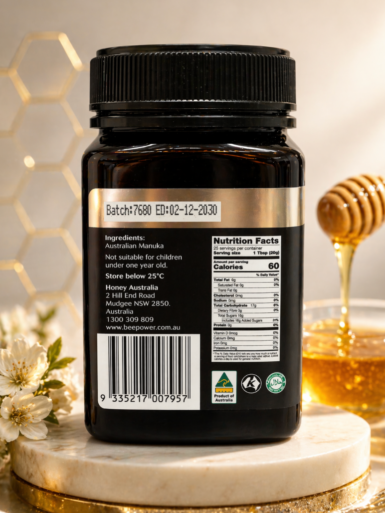 BeePower Australian Manuka Honey MGO 30+ – 500g