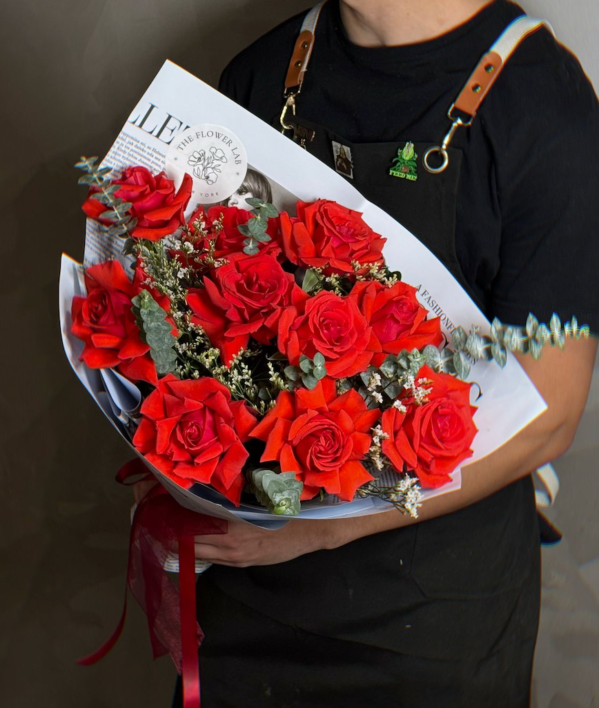 French Kiss – Red Roses Bouquet