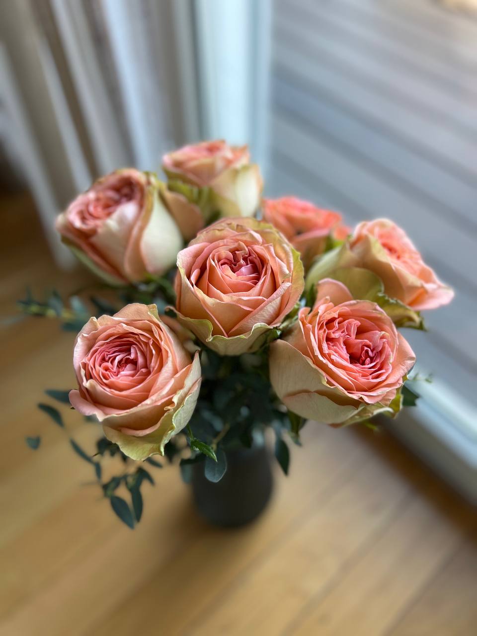 "Gorgeous"- Coral Roses Bouquet