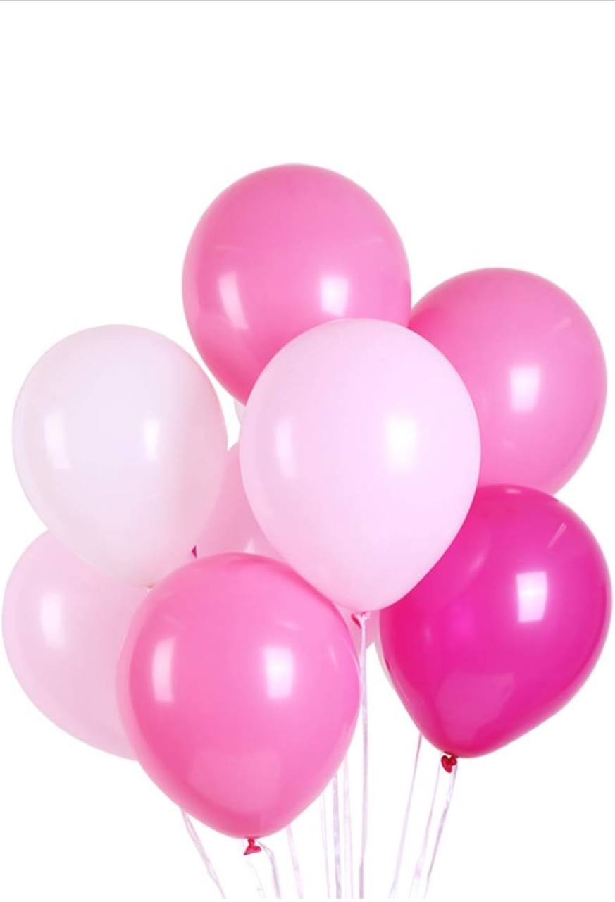 Barbie Pink inflated Balloons