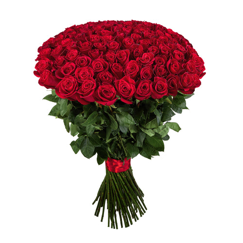 "True Love" Red Roses Bouquet