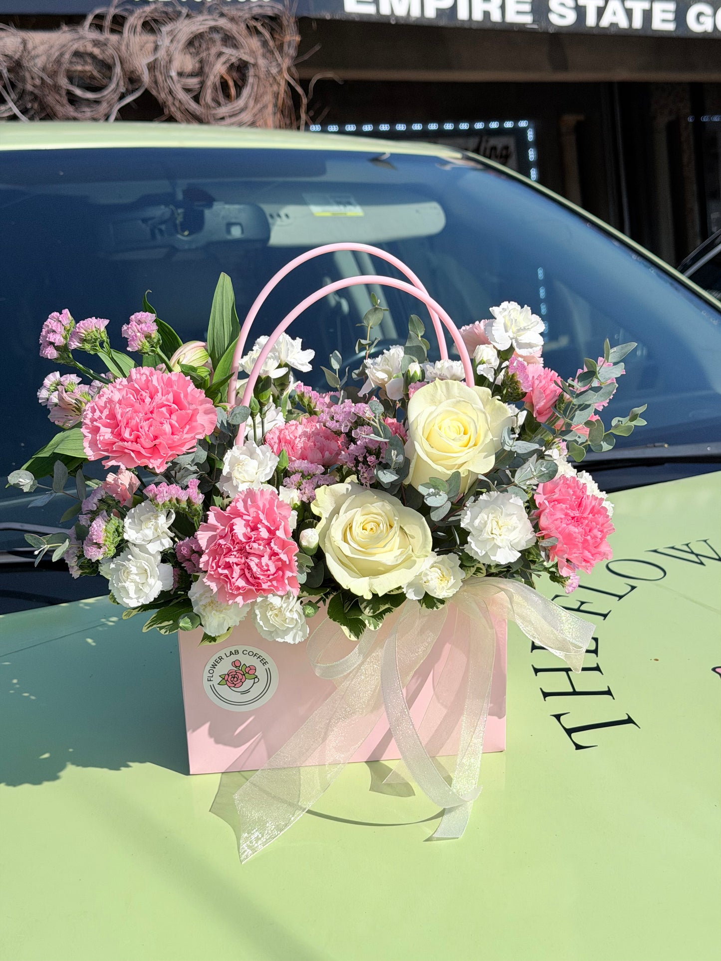 Pretty in Pink Flower Bag