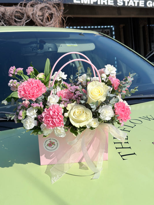 Pretty in Pink Flower Bag
