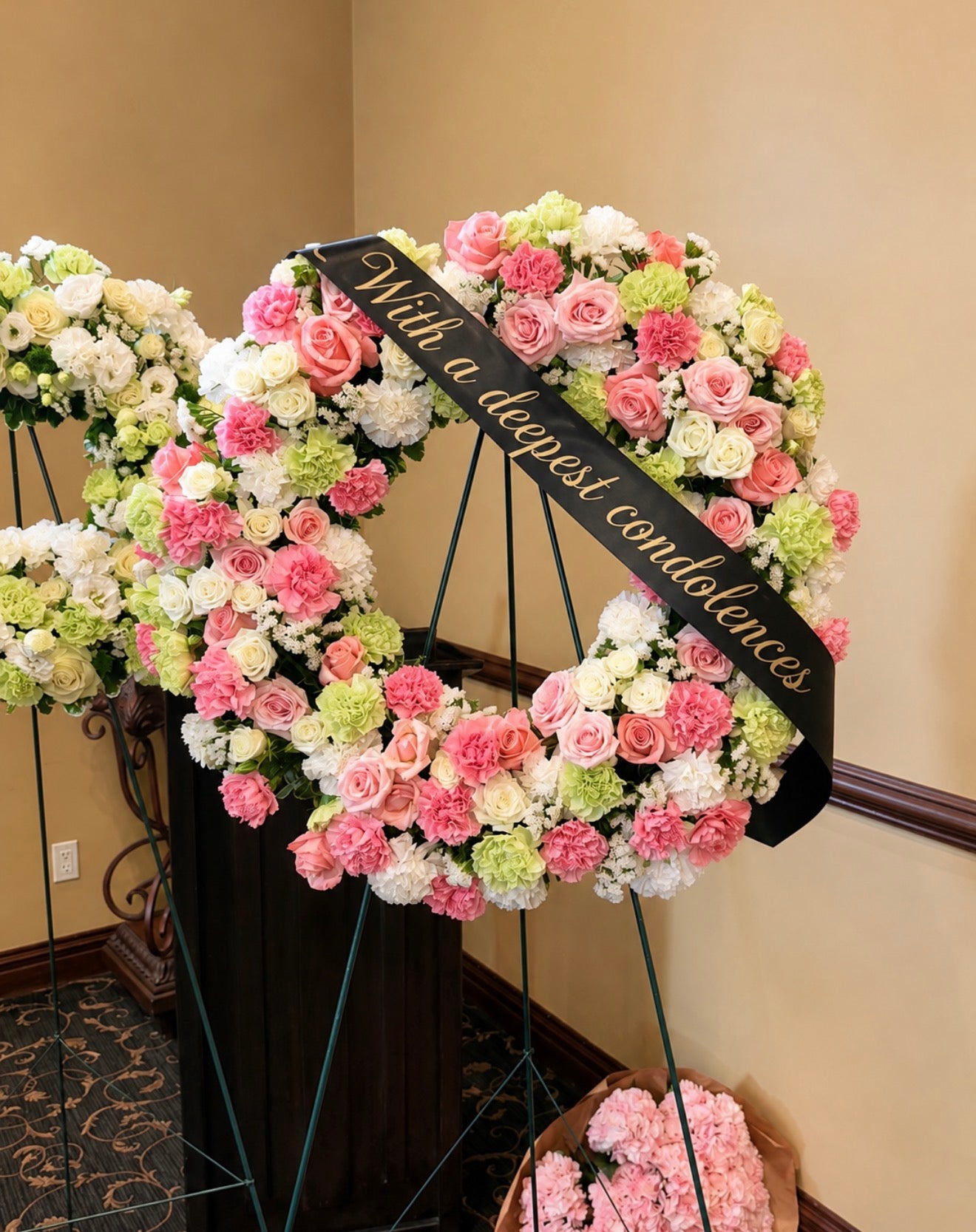 Tender Embrace Memorial Wreath
