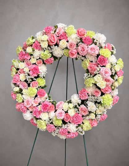 Tender Embrace Memorial Wreath