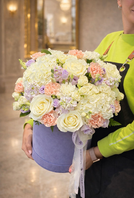 Lavender Glow Flower Box