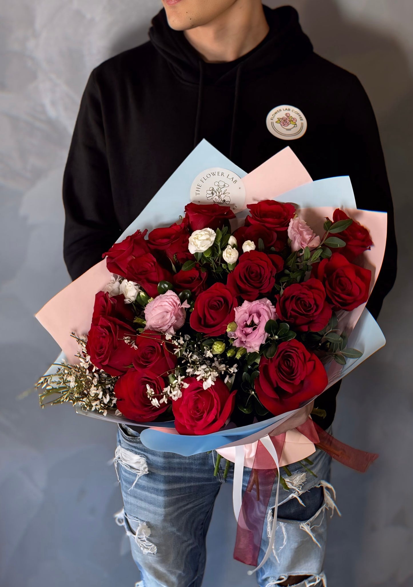 Romantic Red Rose Bouquet