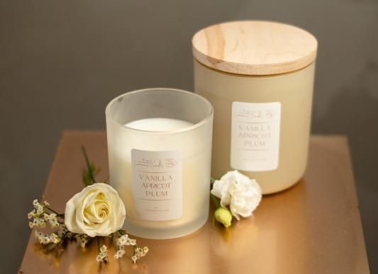 Vanilla · Apricot · Plum Soy Candle