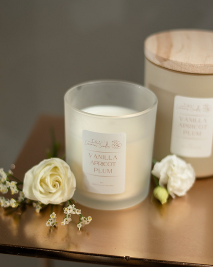 Vanilla · Apricot · Plum Soy Candle
