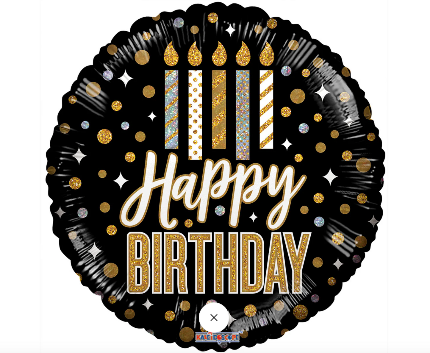 Happy Birthday Helium Foil Balloon 18"