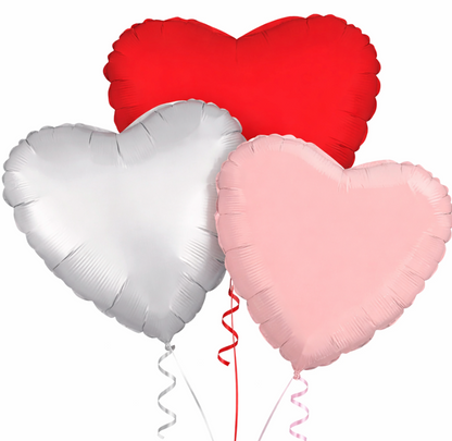 Love You More Helium Balloons Set