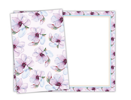 Soft Floral – Blank Greeting Card